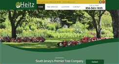 Desktop Screenshot of heitztreeandlandscapenj.com